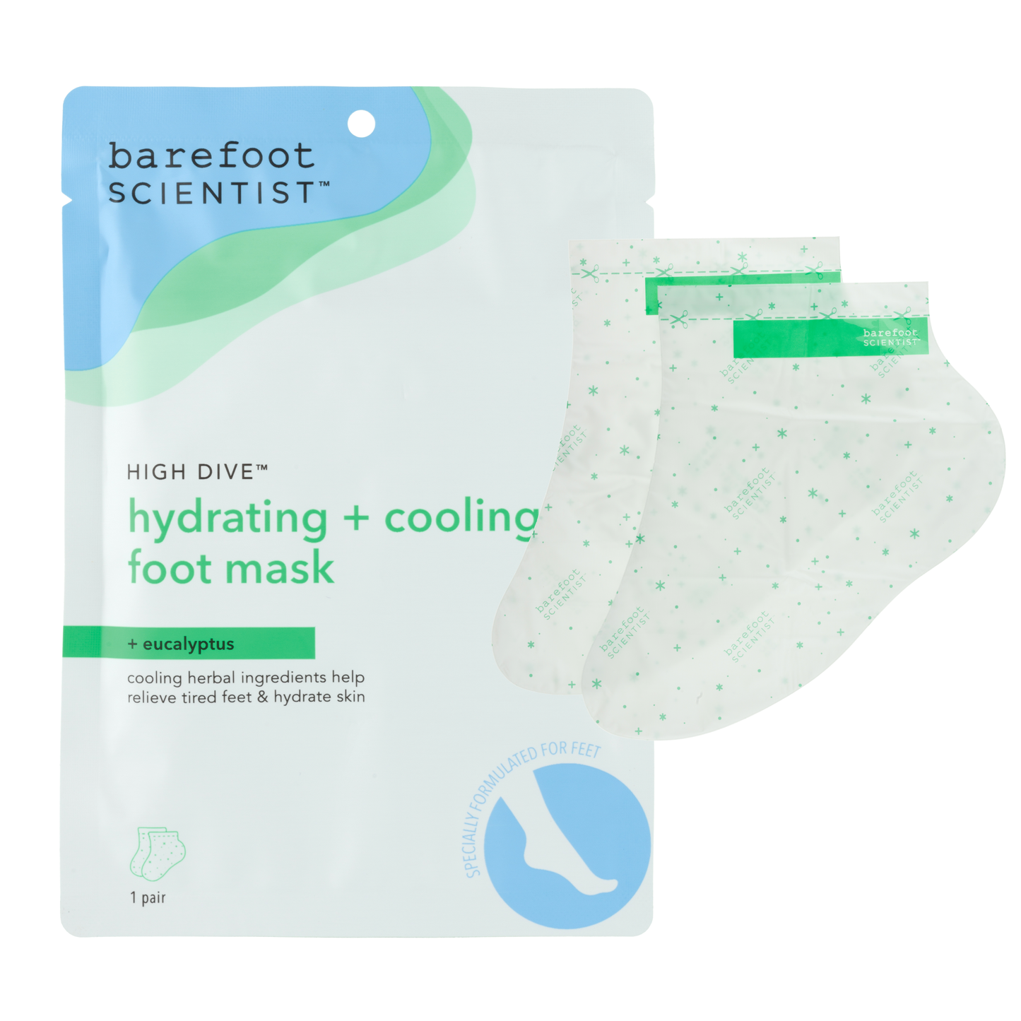 High Dive Hydrating Cooling Foot Mask | NEW