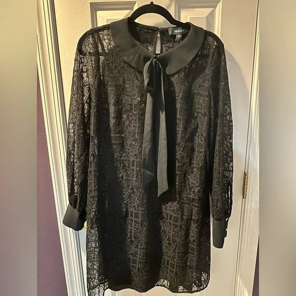 Thrifted- Modcloth Going Places In Lace Dress