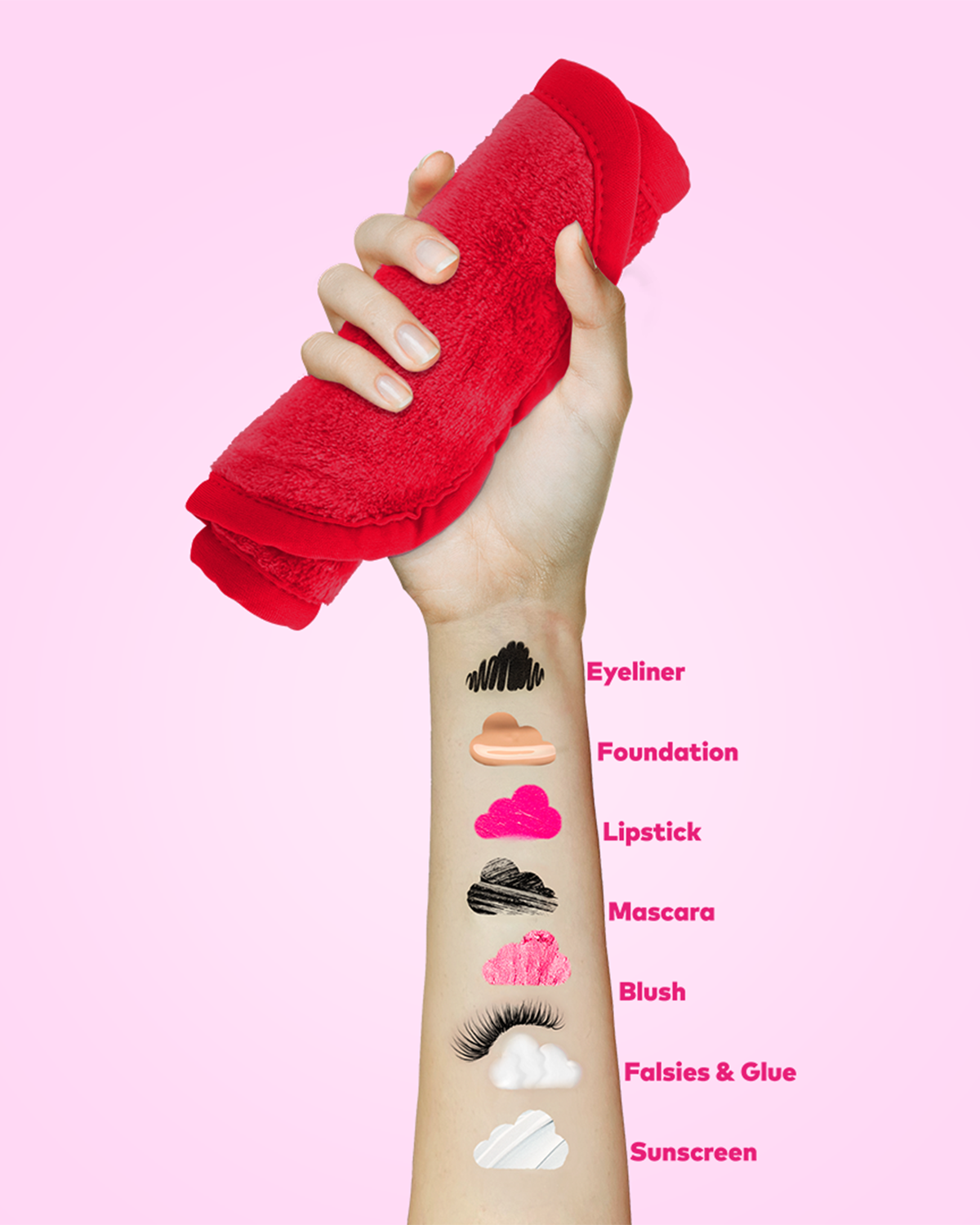 Love Red PRO MakeUp Eraser