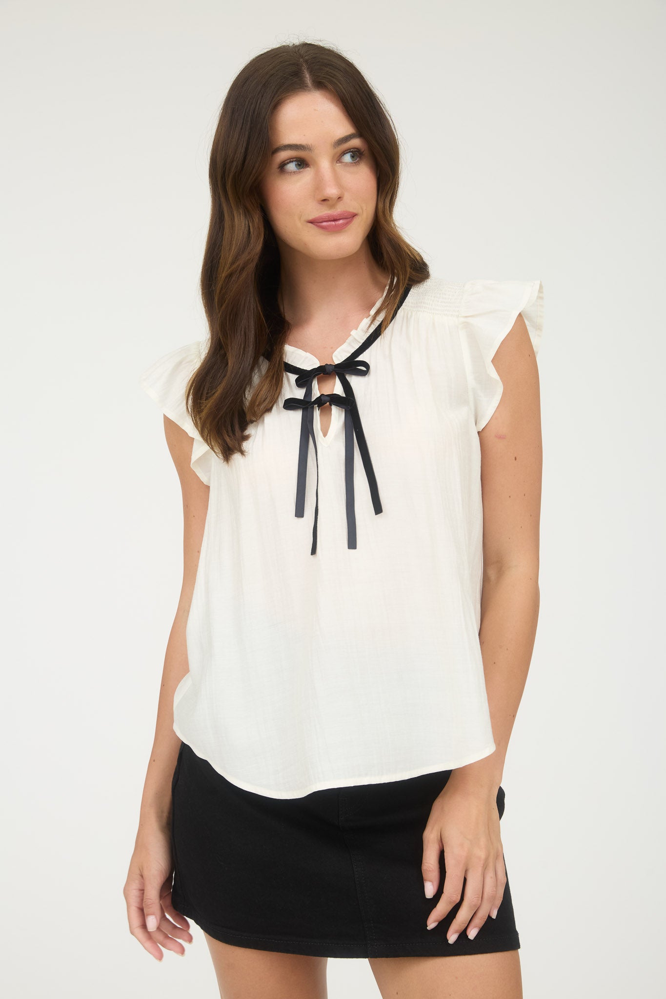 Maribel Bow Blouse